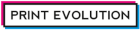 Print Evolution Logo. width=60% height=60%